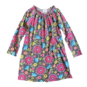 Hanna Andersson girls floral dress. Size 8. 100% cotton.